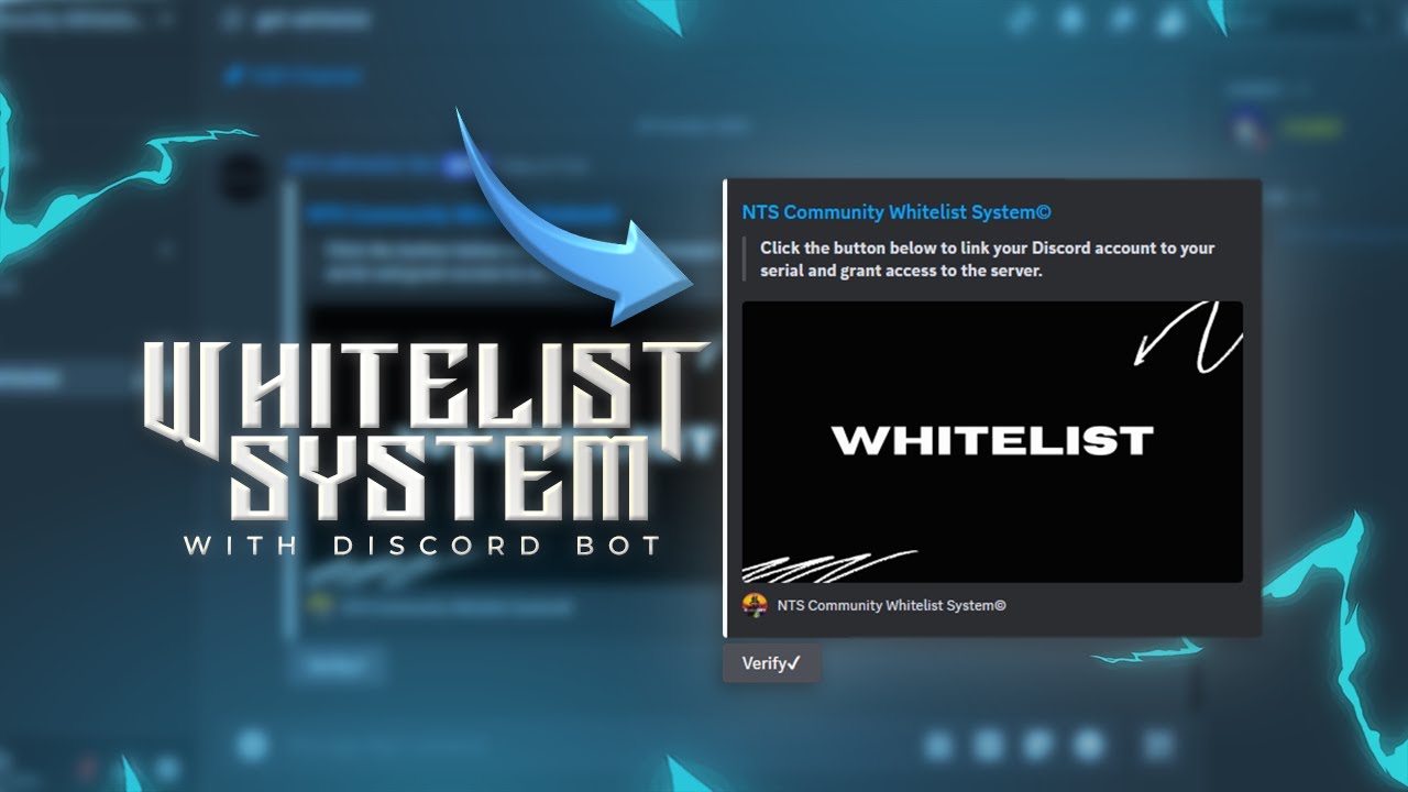 Whitelist System Using Discord Bot